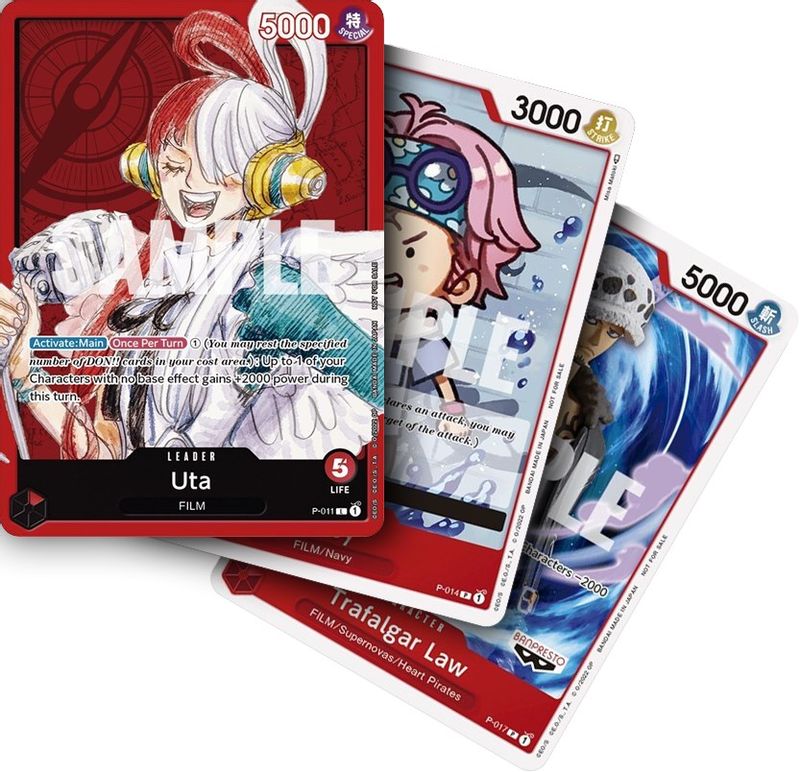 One Piece Film Red Uta Promo Pack