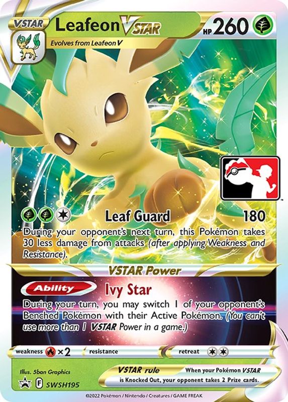 Leafeon VSTAR - SWSH195 - Promo