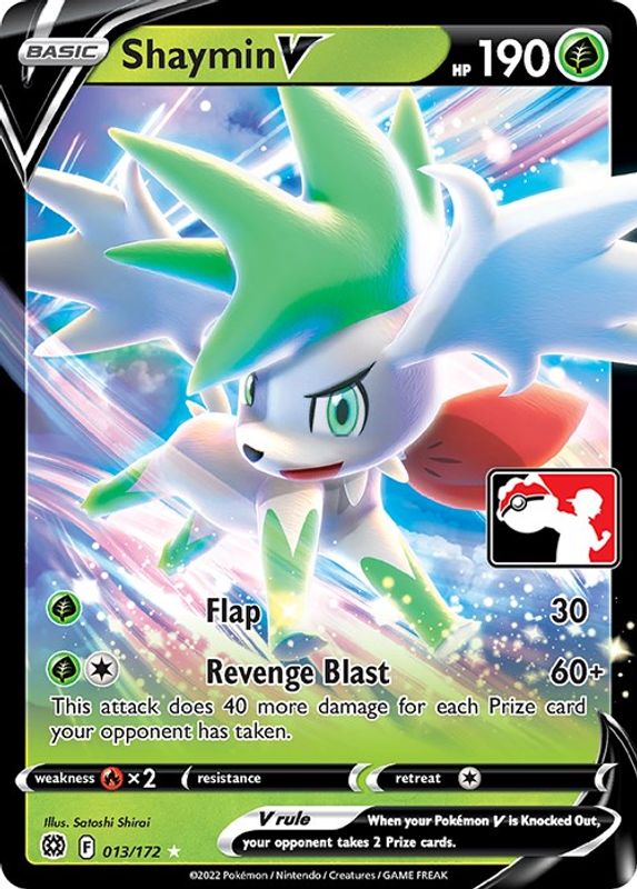 Shaymin V - 013/172 - Ultra Rare