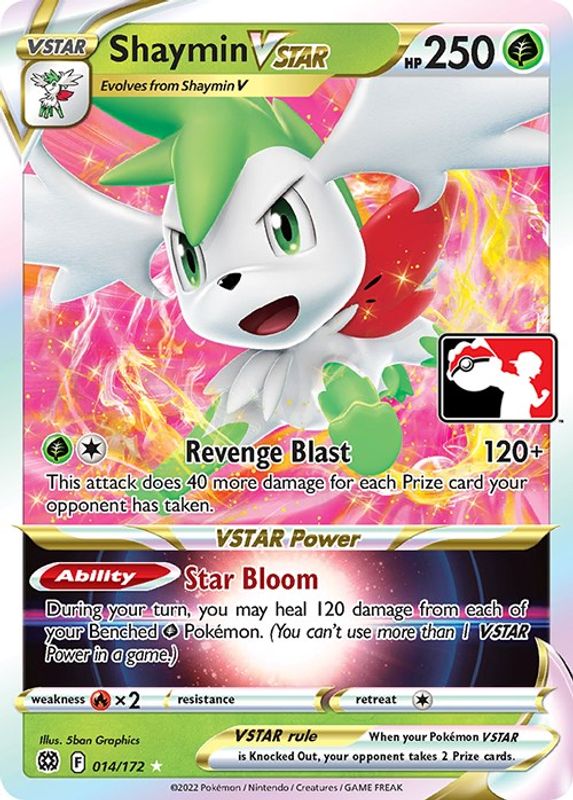 Shaymin VSTAR - 014/172 - Ultra Rare