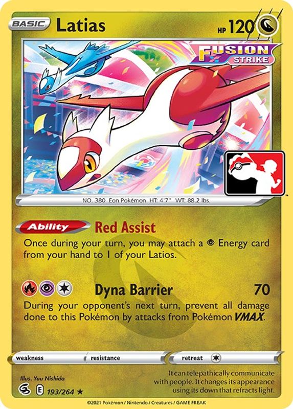 Latias - 193/264 - Rare