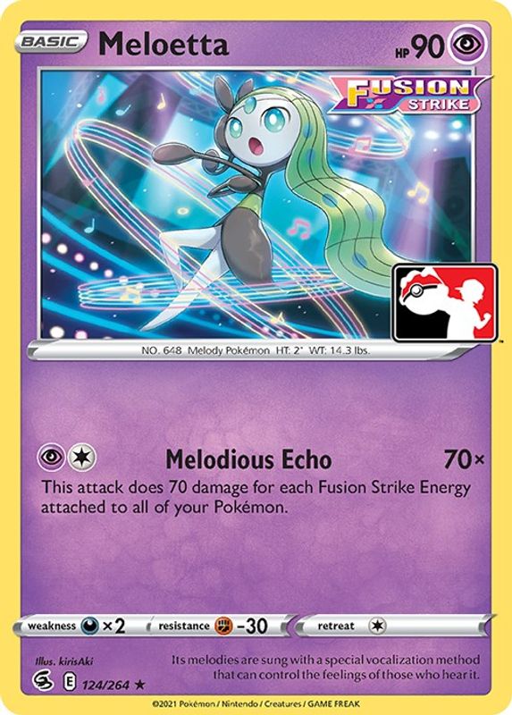 Meloetta - 124/264 - Rare