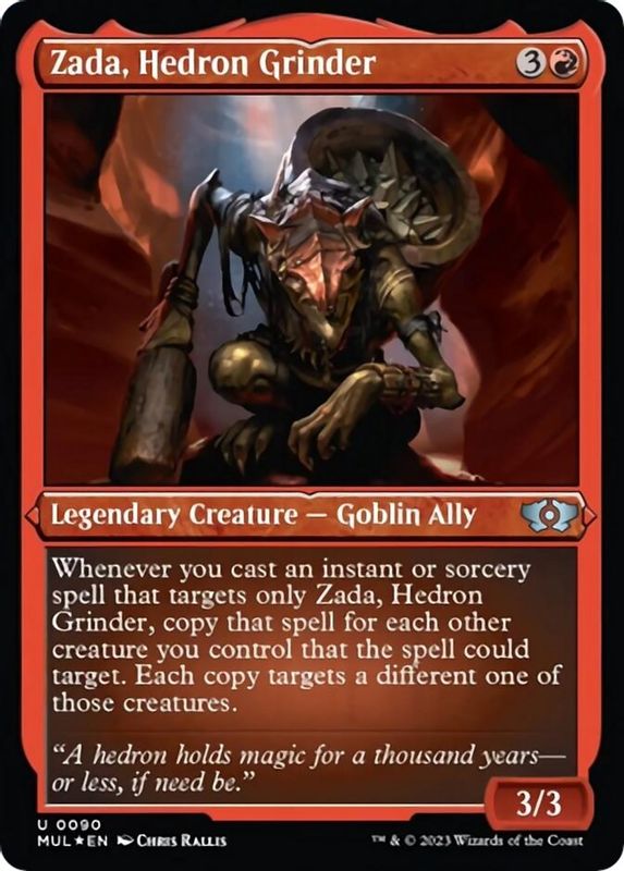 Zada, Hedron Grinder (Foil Etched) - 90 - Uncommon