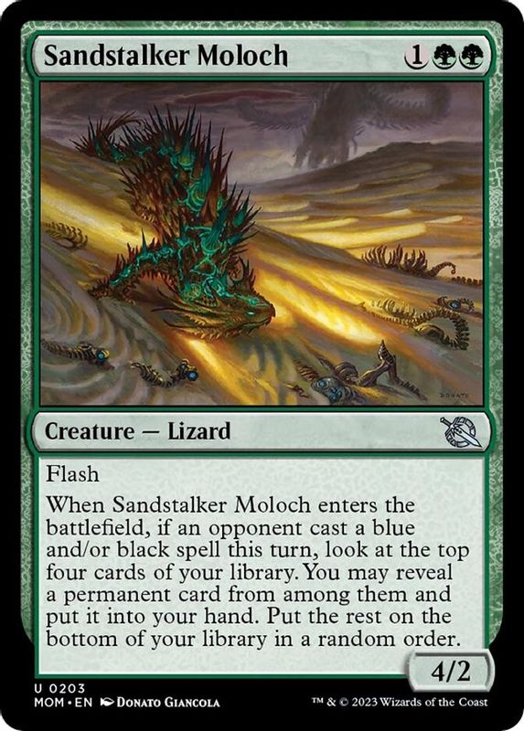 Sandstalker Moloch - 203 - Uncommon