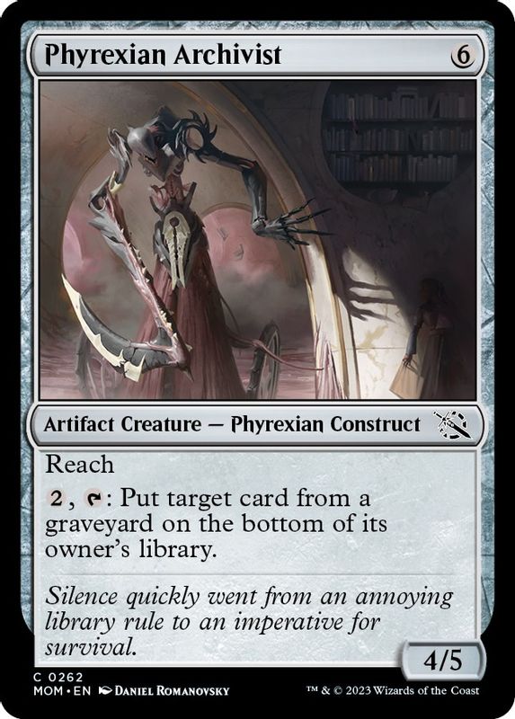 Phyrexian Archivist - 262 - Common