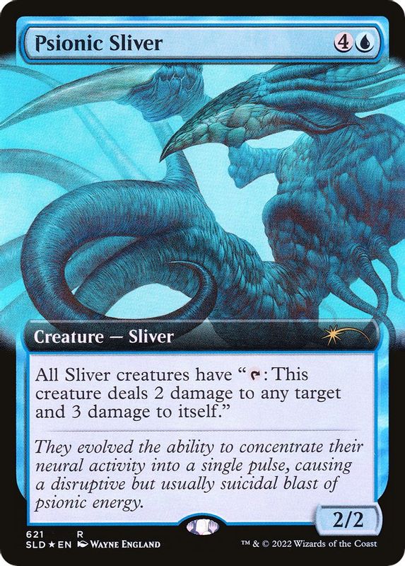 Psionic Sliver (Extended Art) - 621 - Rare