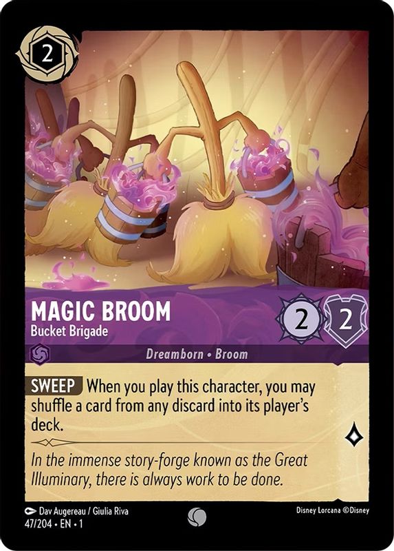 Magic Broom - 47/204 - Common