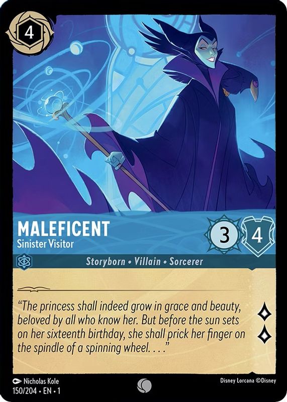 Maleficent - Sinister Visitor - 150/204 - Common