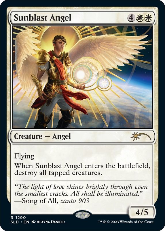 Sunblast Angel - 1290 - Rare