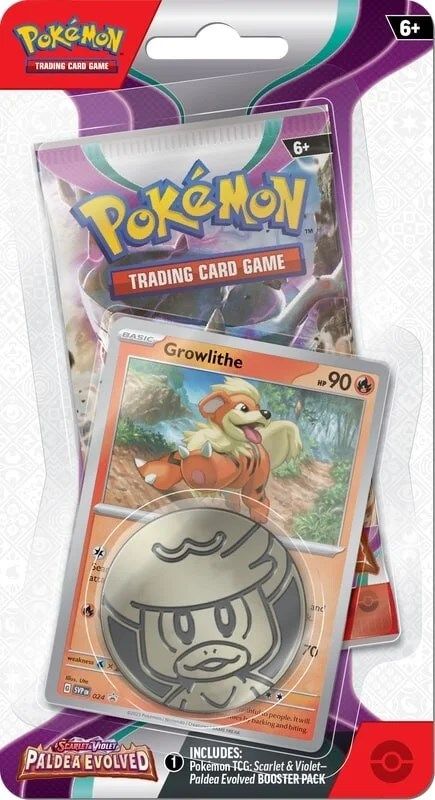 Paldea Evolved Single Pack Blister [Growlithe]