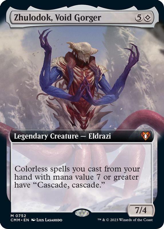 Zhulodok, Void Gorger (Extended Art) - 752 - Mythic