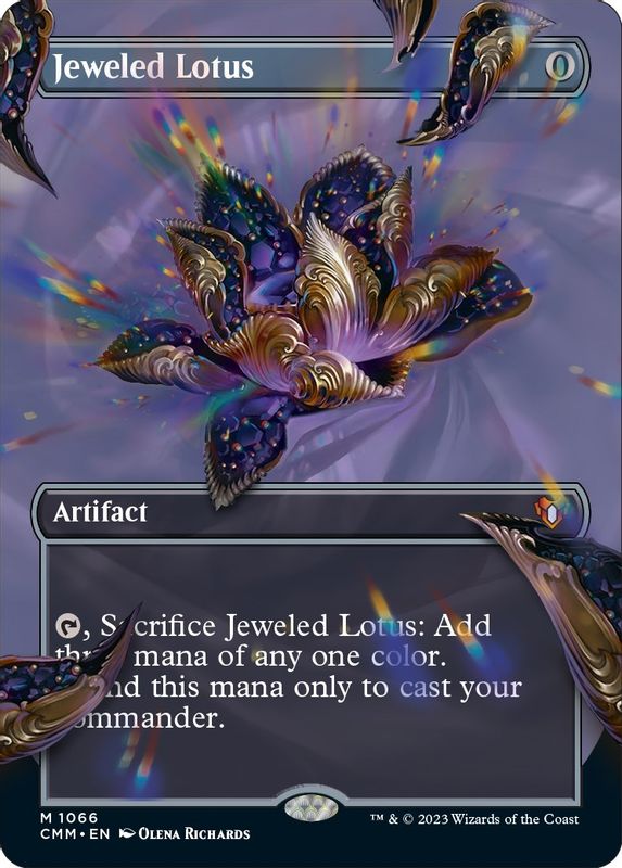 Jeweled Lotus (Textured Foil) - 1066 - Mythic