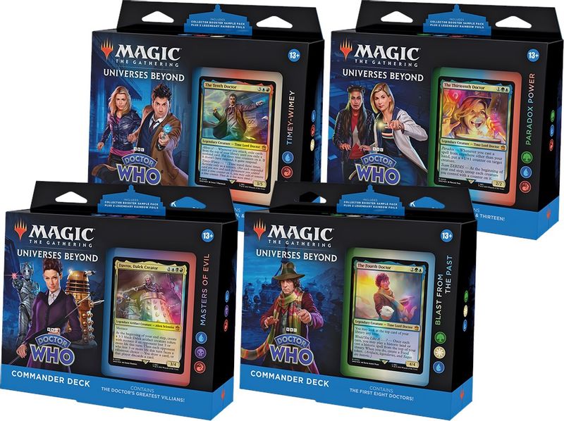 Universes Beyond: Doctor Who - Commander Deck Display