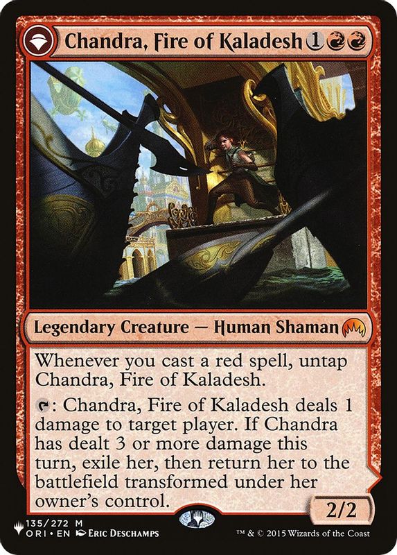 Chandra, Fire of Kaladesh - 135 - Mythic