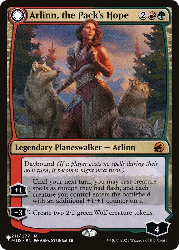 Arlinn, the Pack's Hope - 211 - Mythic