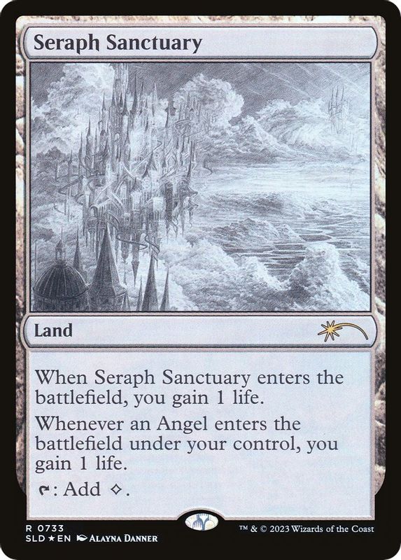 Seraph Sanctuary (Sketch Showcase) - 733 - Rare