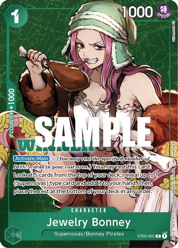 Jewelry Bonney (Tournament Pack Vol. 3) [Winner] - ST02-007 - Promo