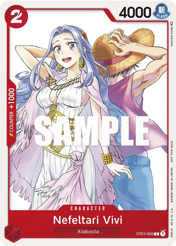 Nefeltari Vivi (OP-03 Pre-Release Tournament) [Participant] - ST01-009 - Promo