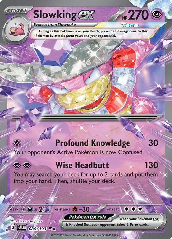 Slowking ex - 086/193 - 086/193 - Double Rare