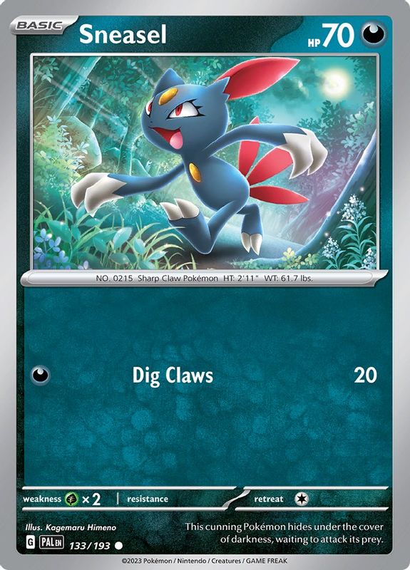 Sneasel - 133/193 - Common