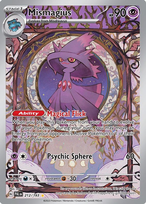 Mismagius - 212/193 - 212/193 - Illustration Rare