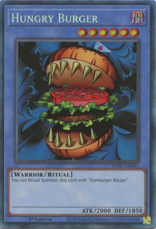 Hungry Burger (CR) - WISU-EN041 - Collector's Rare