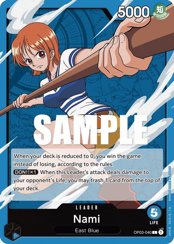 Nami - OP03-040 - Leader