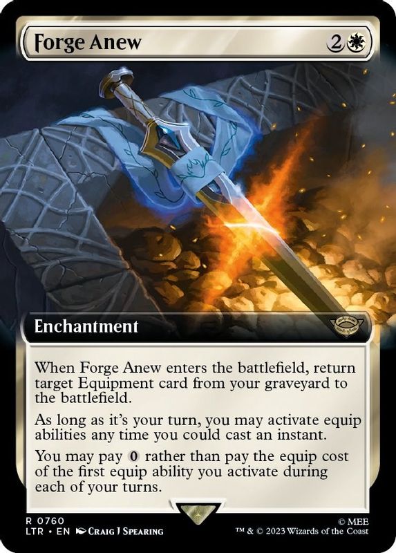 Forge Anew (Extended Art) - 760 - Rare