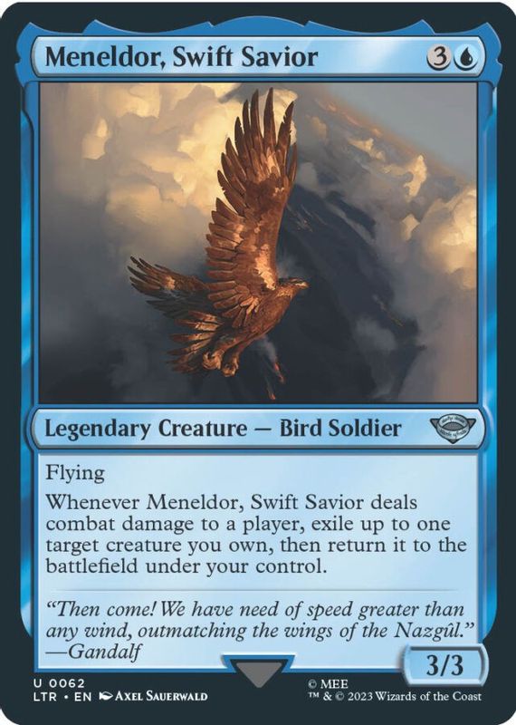 Meneldor, Swift Savior - 62 - Uncommon
