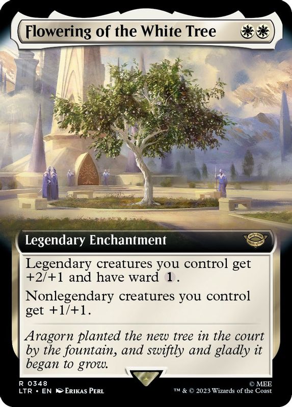 Flowering of the White Tree (Extended Art) - 348 - Rare