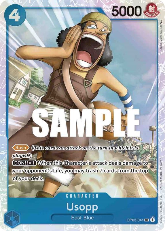 Usopp - OP03-041 - Super Rare