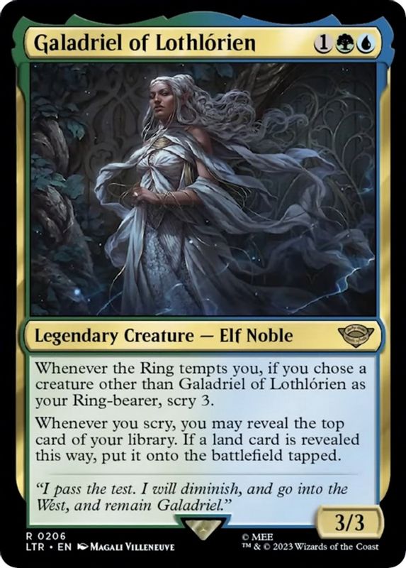 Galadriel of Lothlorien - 206 - Rare