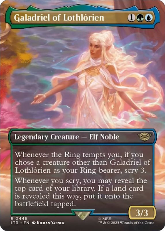 Galadriel of Lothlorien (Borderless) - 446 - Rare