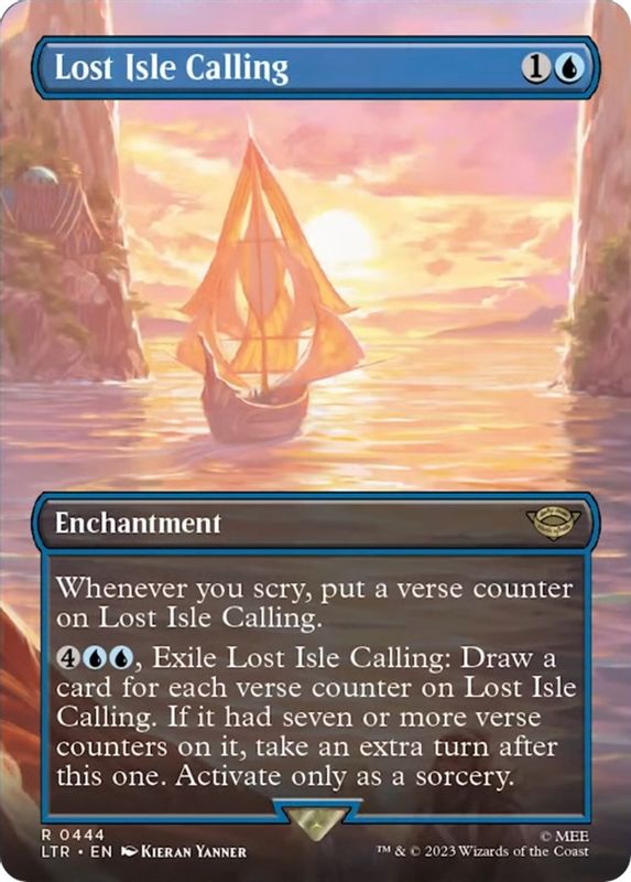 Lost Isle Calling (Borderless) - 444 - Rare