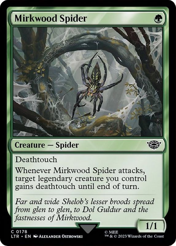 Mirkwood Spider - 178 - Common