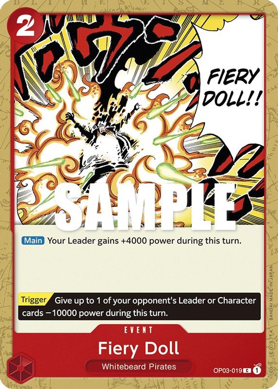 Fiery Doll - OP03-019 - Common