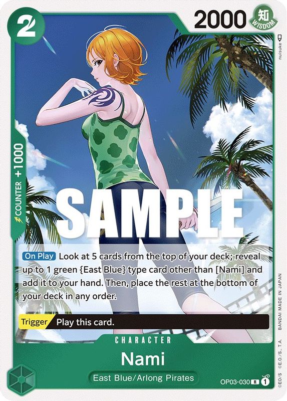 Nami (030) - OP03-030 - Rare