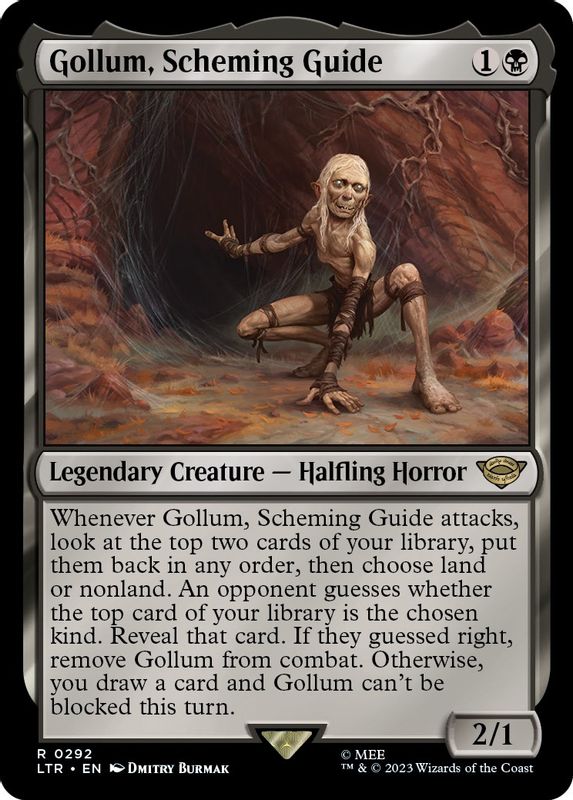 Gollum, Scheming Guide - 292 - Rare