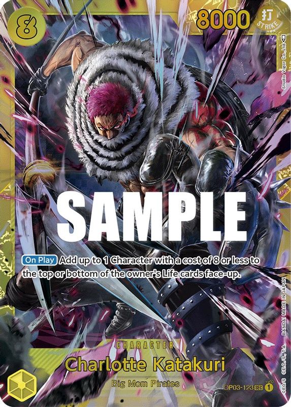 Charlotte Katakuri (123) - OP03-123 - Secret Rare