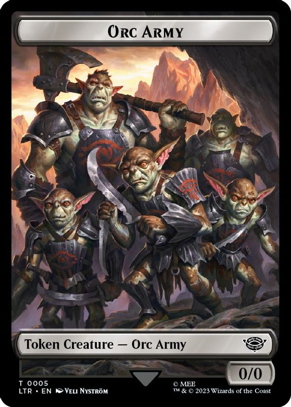 Orc Army Token (0005) - 5 - Token