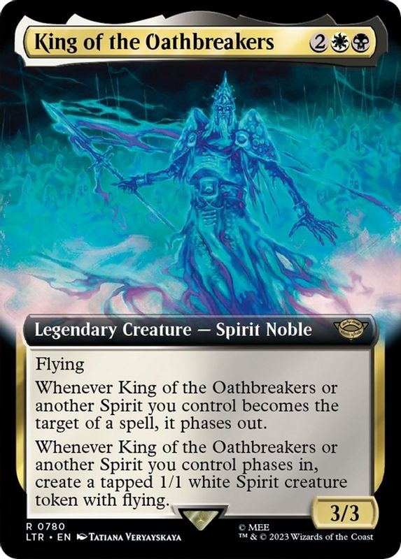 King of the Oathbreakers (Extended Art) (Surge Foil) - 780 - Rare