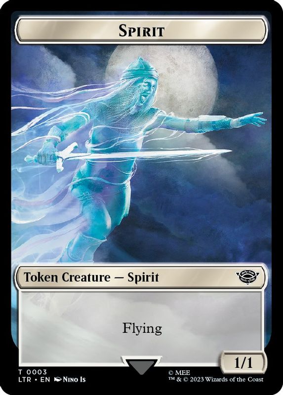 Spirit // Food (0010) Double-Sided Token - 3 // 10 - Token