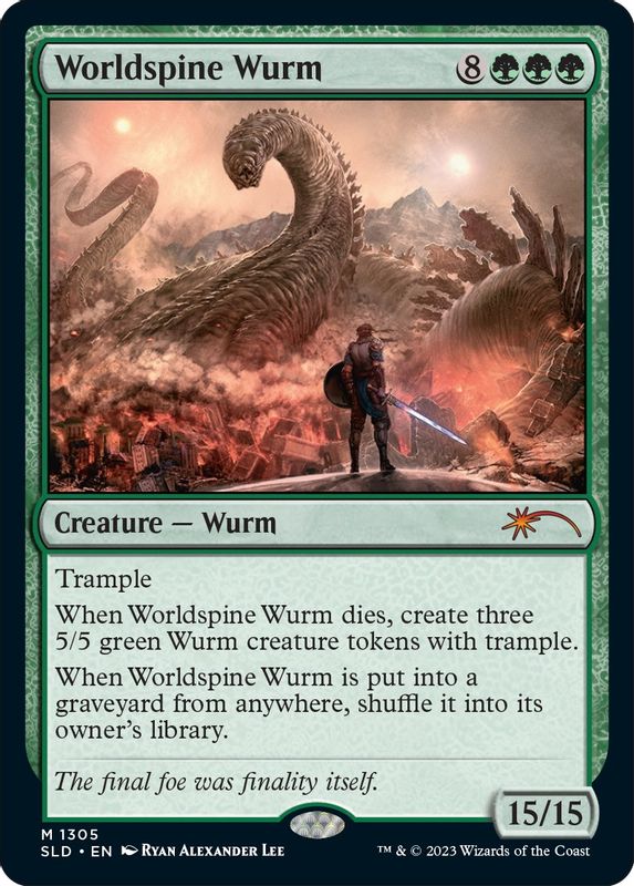 Worldspine Wurm - 1305 - Mythic