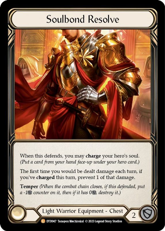 Soulbond Resolve - DTD047 - Legendary