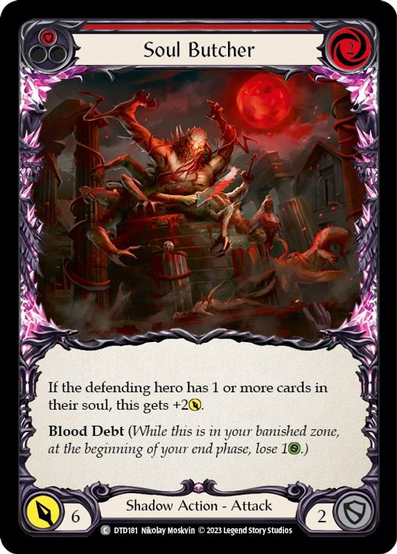 Soul Butcher (Red) - DTD181 - Common