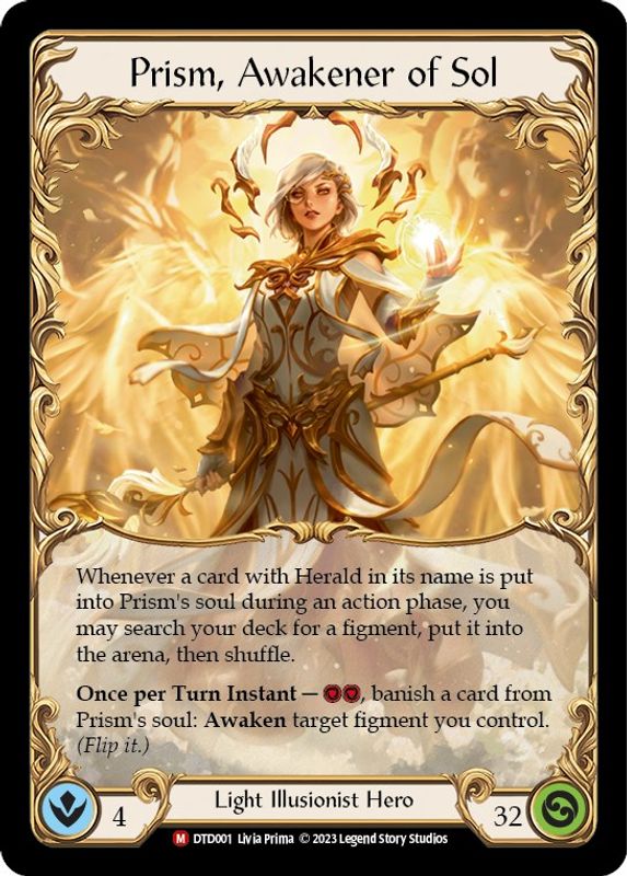 Prism, Awakener of Sol - DTD001 - Majestic