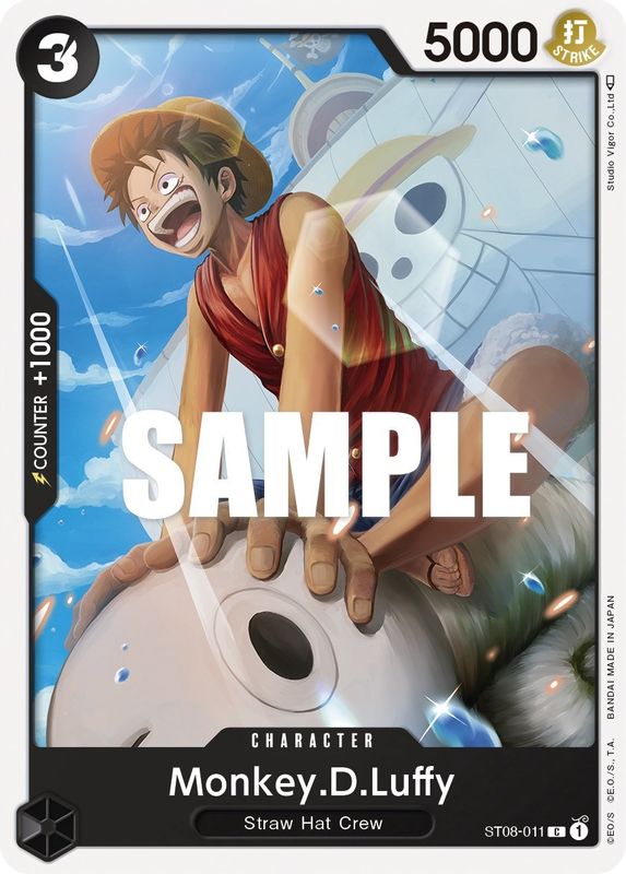 Monkey.D.Luffy (011) - ST08-011 - Common