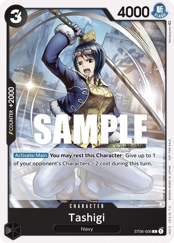 Tashigi (Tournament Pack Vol. 4) - ST06-006 - Common