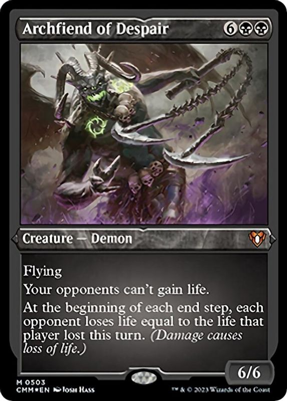 Archfiend of Despair (Foil Etched) - 503 - Mythic