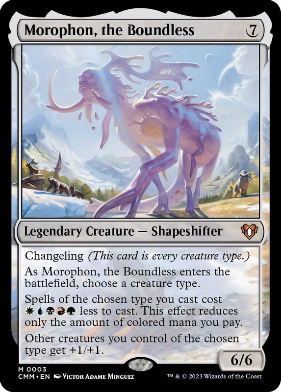 Morophon, the Boundless - 3 - Mythic